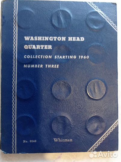 Коллекция монет номиналом 25 центов 1960г