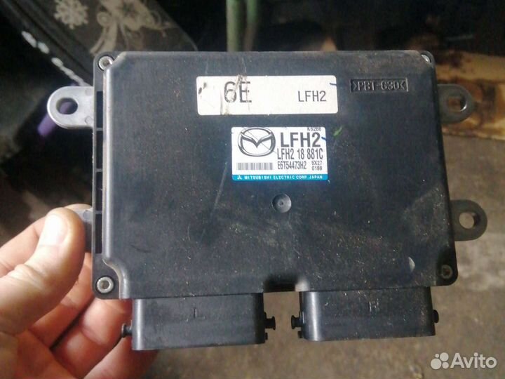 Блок управления двигателя Мазда 6 GG LF