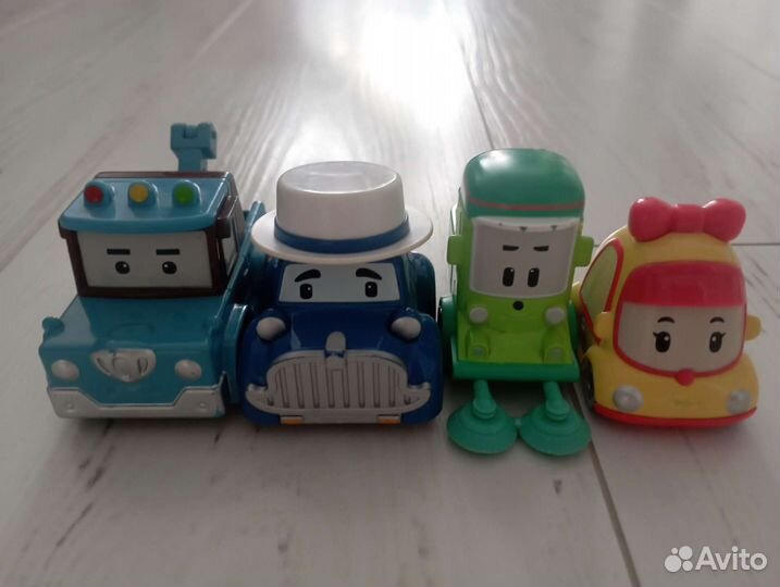 Машины серия Поли Робокар маленькие оригинал