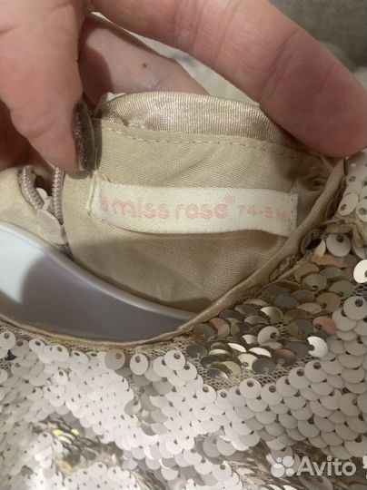 Платье для девочки 74 80