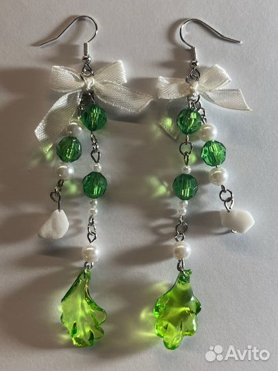 Серьги ручная работа