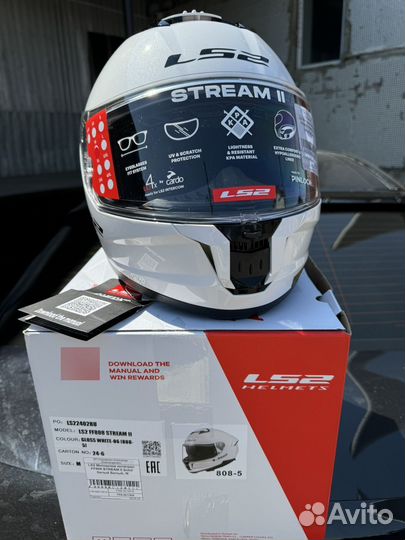 Мотошлем ls2 ff 808 stream Новый