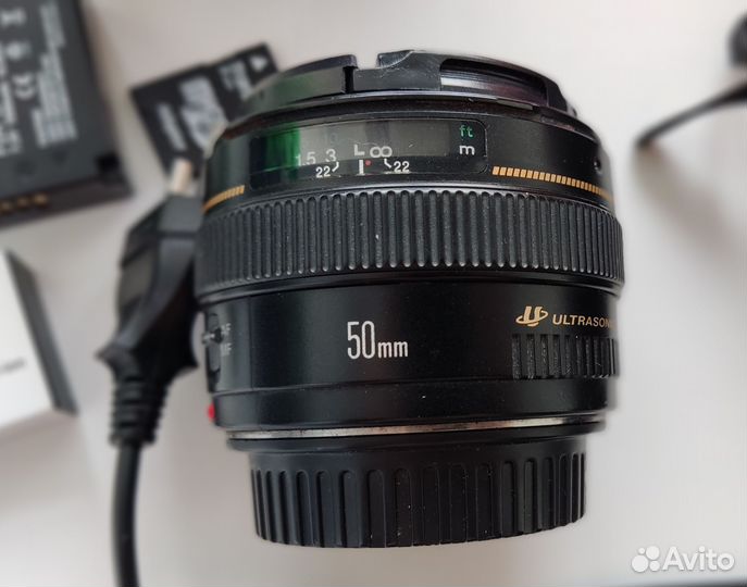 Объектив Canon 50mm f/1.4 usm