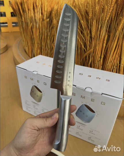 Ножи с подставкой Smeg