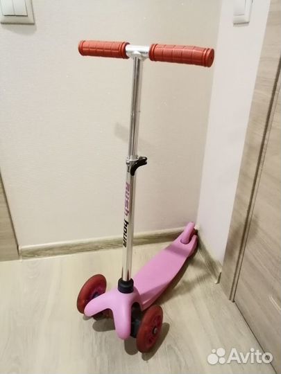 Самокат детский трехколесный бу