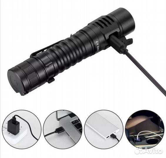 Фонарик карманный светодиодный Wurkkos FC11 1300lm