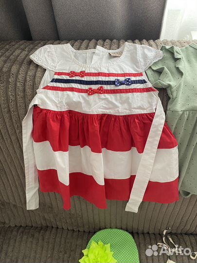 Пакет летних вещей для девочки 74-80