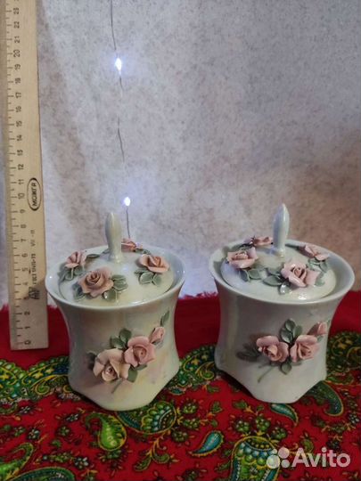 Кисловодский фарфор вазочки