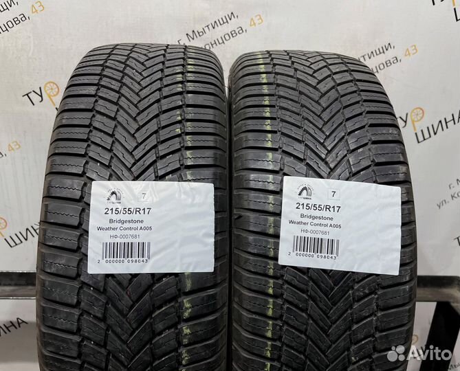 Bridgestone Weather Control A005 215/55 R17 94Y