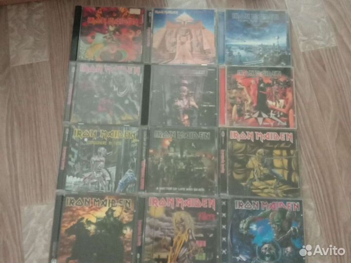 CD Korn, Tristania, Iron Maiden, и тд