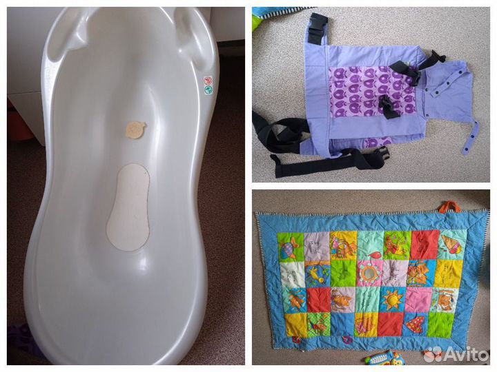 Ванночка для купания новорожденных Рюкзак- кенгуру