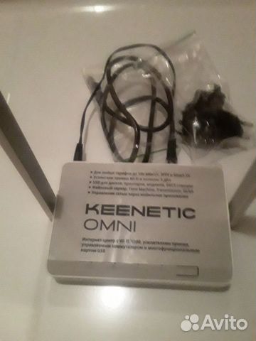 Wi-Fi роутер Keenetic Omni (KN-1410) wi-fi n300 объявление продам