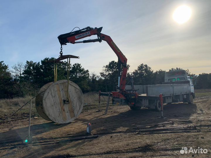 DAF FA 55.210 с КМУ, 1999