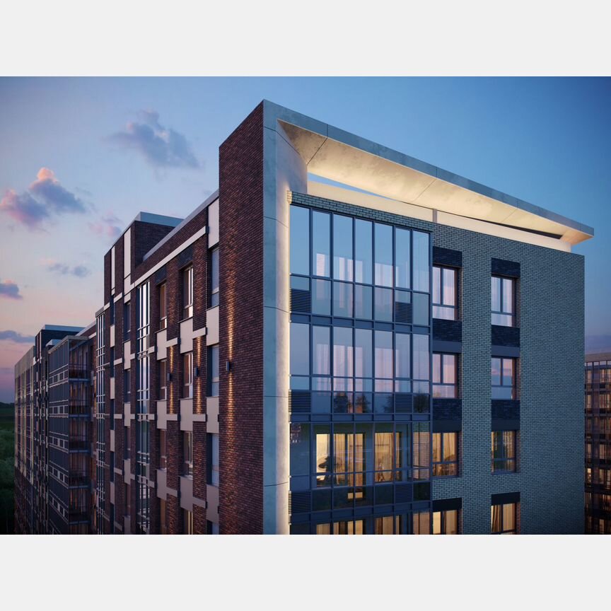 1-к. квартира, 38,9 м², 3/12 эт.