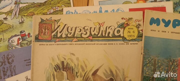 Журналы детские СССР, весёлые картинки и мурзилка