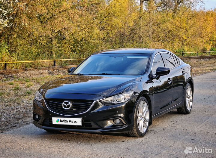 Mazda 6 2.5 AT, 2014, 155 200 км