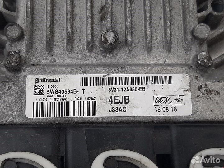 Блок управления двигателем Ford Fiesta 5 рест