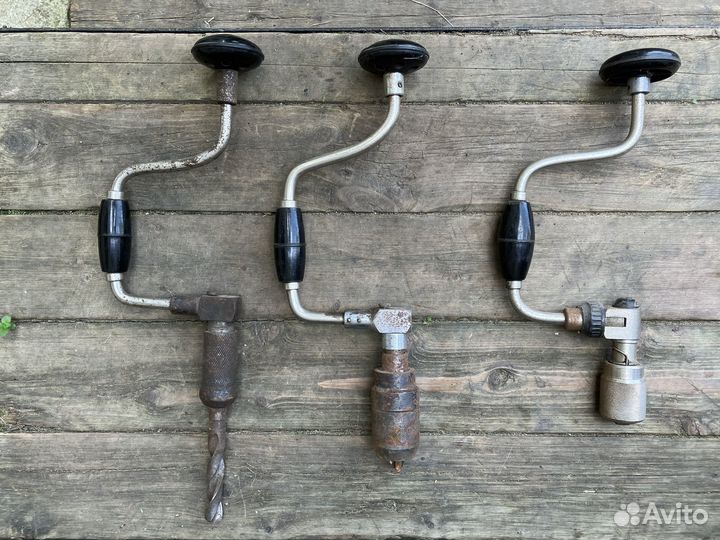 Ручной коловорот дрель СССР бу