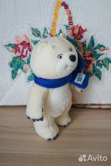 Мягкая игрушка мишка олимпийский (Сочи 2014)