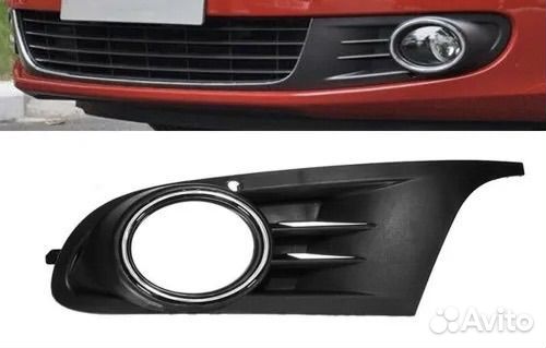 Решётка в передний бампер WV