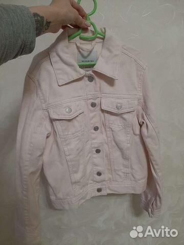 Джинсовая куртка для девочки 140