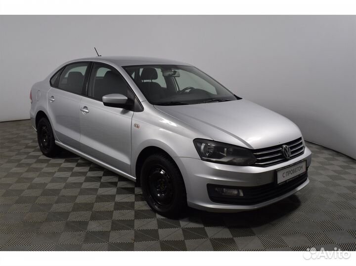 Volkswagen Polo 1.6 AT, 2018, 123 311 км