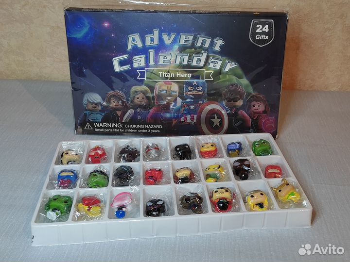Подарок Адвент-календарь Марвел Мстители