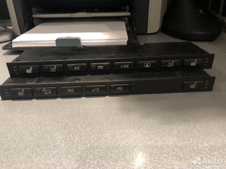 Блок переключателей центральной консоли bmw Е53