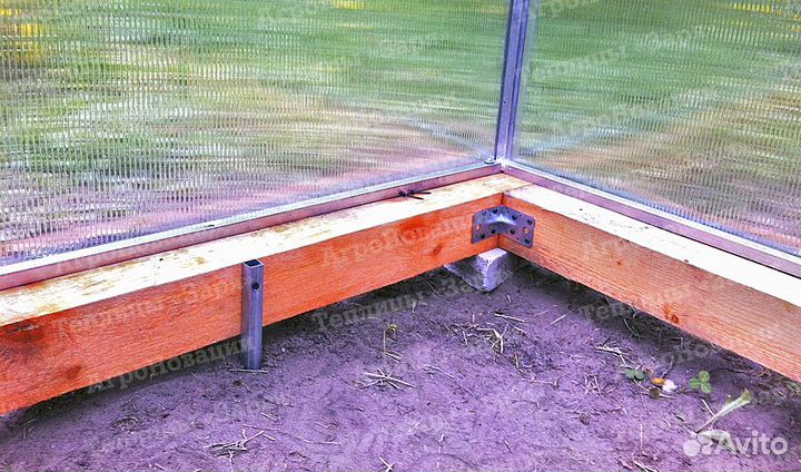 Оцинкованная теплица 