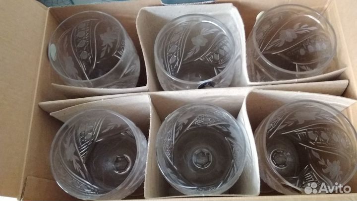 Хрустальные фужеры