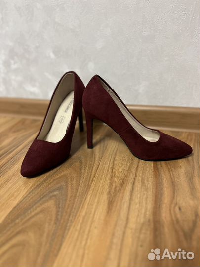 Туфли женские бархатные вечерние 35 р-р