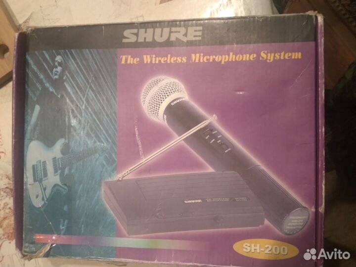 Радиомикрофон shure sm58