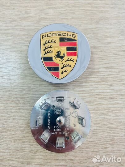 Заглушки диска Порше/Колпачки Porsche Macan 65мм