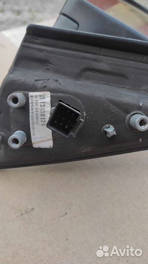 Зеркало левое opel meriva а