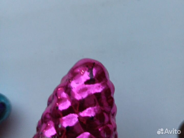 Елочные игрушки шишки СССР