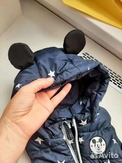 Жилетка h&m 9-12-18 месяцев