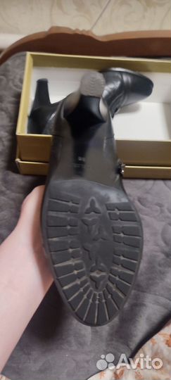 Ботильоны натуральная кожа 38