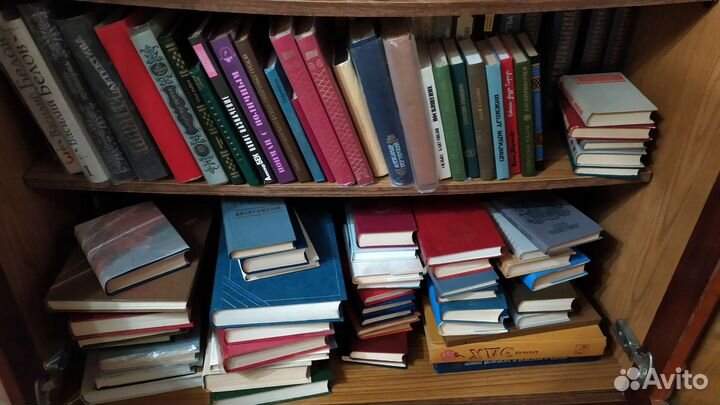 Книги, уже остатки от большого количества