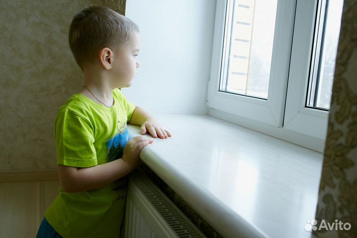 Подоконник глянцевый пвх