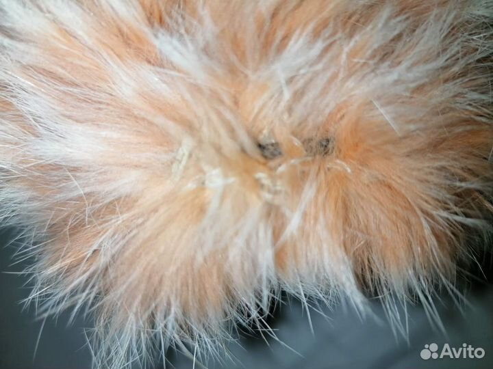 Меховой ободок, повязка из меха кролика