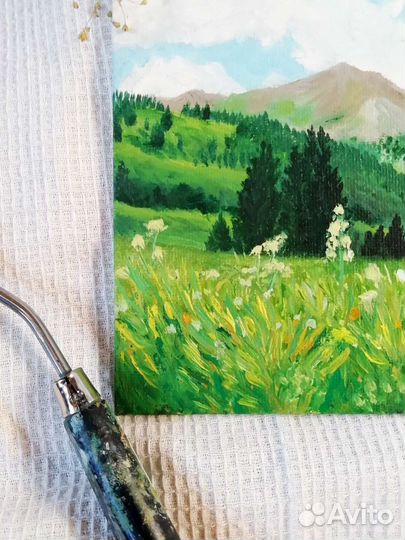 Картины Акрилом. Холст на картоне