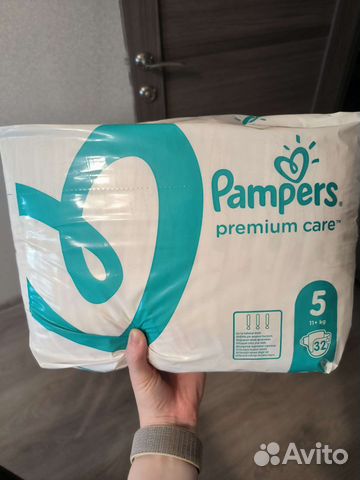 Новые Подгузники Pampers Premium Care Разм5, 32 шт