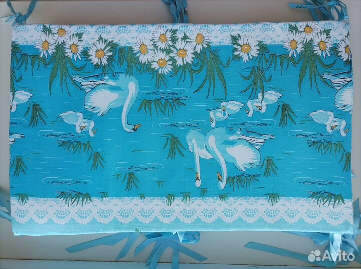 Новые бортики в кроватку