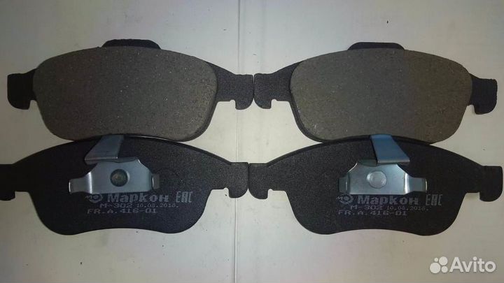 Колодки передние Renault Duster, Fluence, Captur