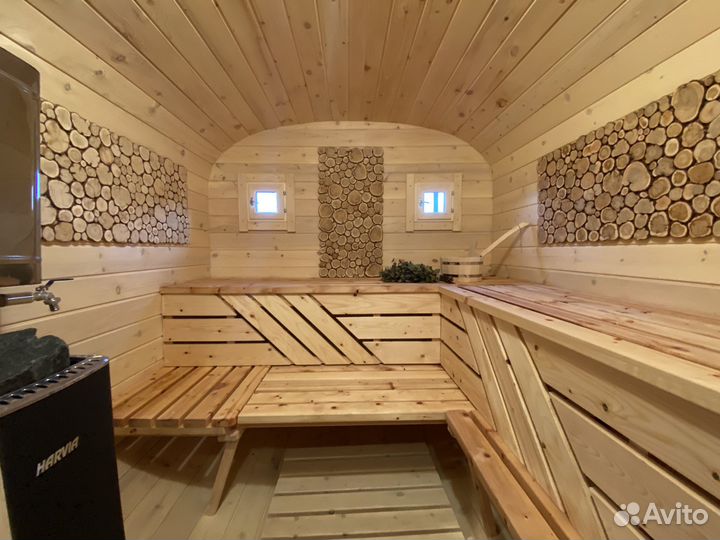 Банный комплекс: Баня-бочка, Банный чан