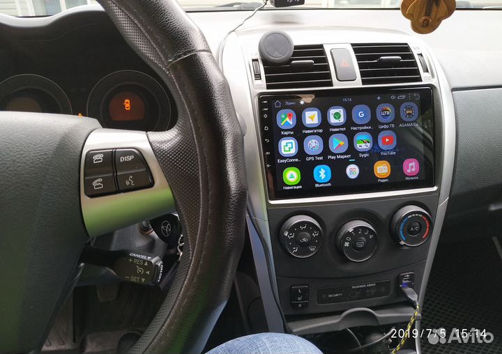 Магнитола toyota corolla 150 carplay