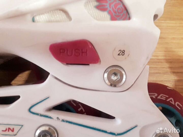 Роликовые коньки детские раздвижные