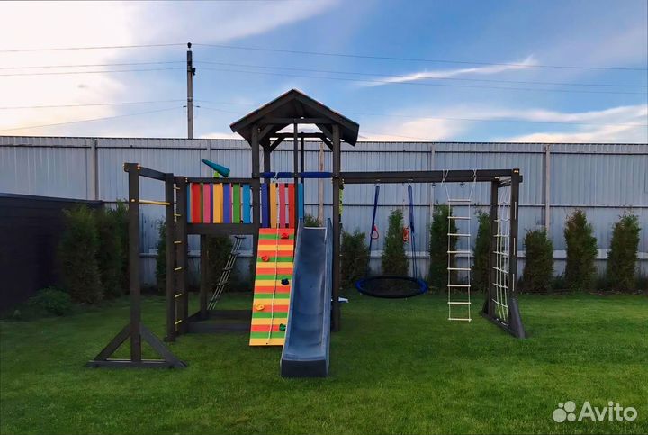 Детская игровая площадка Савушка зима / лето