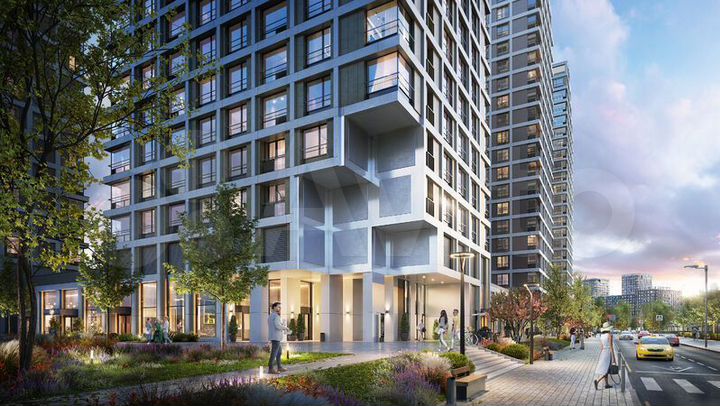 Квартира-студия, 32,6 м², 17/22 эт.