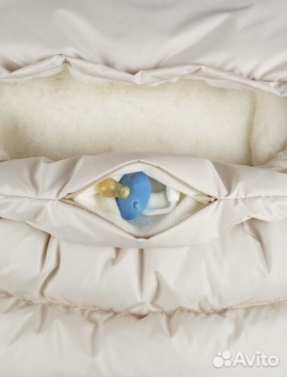 Утепленный конверт для новорожденных